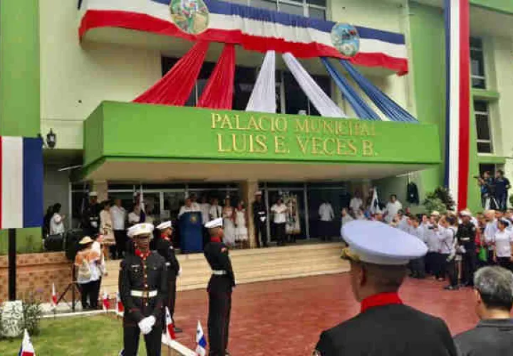 La Chorrera celebra 198 años de independencia de España. Foto/Cortesía
