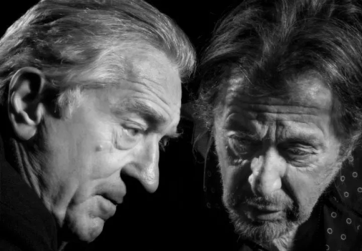 Robert De Niro y Al Pacino se conocieron hace medio siglo en las calles de NY cuando apenas empezaban. Foto/ Philip Montgomery.