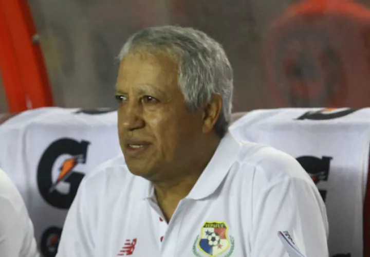 Américo Gallego solo ha dirigido cuatro partidos con la selección de Panamá. Foto Anayansi Gamez