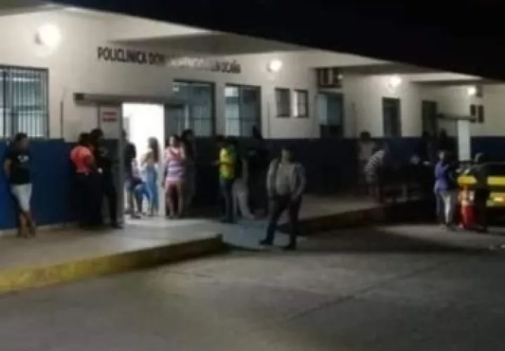 Jorge Antonio Romero Ramos, de 20 años, recibió  una herida en la espalda, con entrada y salida.