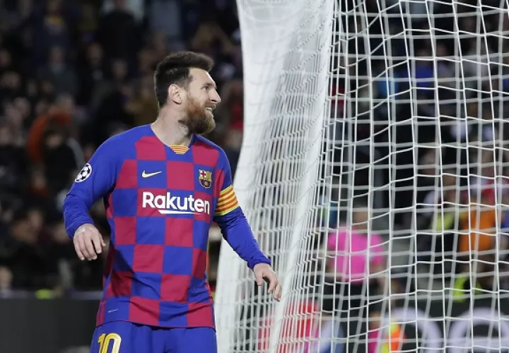El delantero argentino del Barcelona, Lionel Messi. Foto:AP