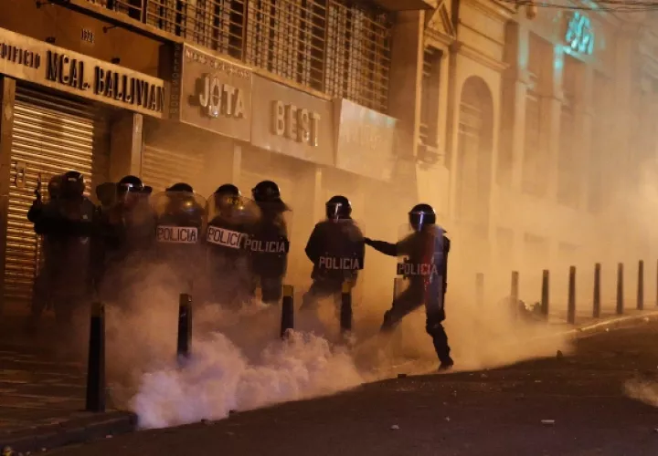 Las protestas a favor y en contra de Morales estallaron tras las elecciones del 20 de octubre, de las que el mandatario se declaró ganador en medio de acusaciones de supuesto fraude. FOTO/AP