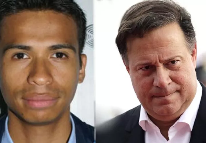 El periodista Carlos Estrada (iz.) fue el segundo secretario de comunicación de Juan Carlos Varela. 