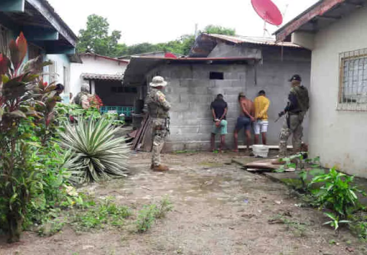 Captura a supuesto violadores de turistas en Nombre de Dios. Foto/Diomedes Sánchez