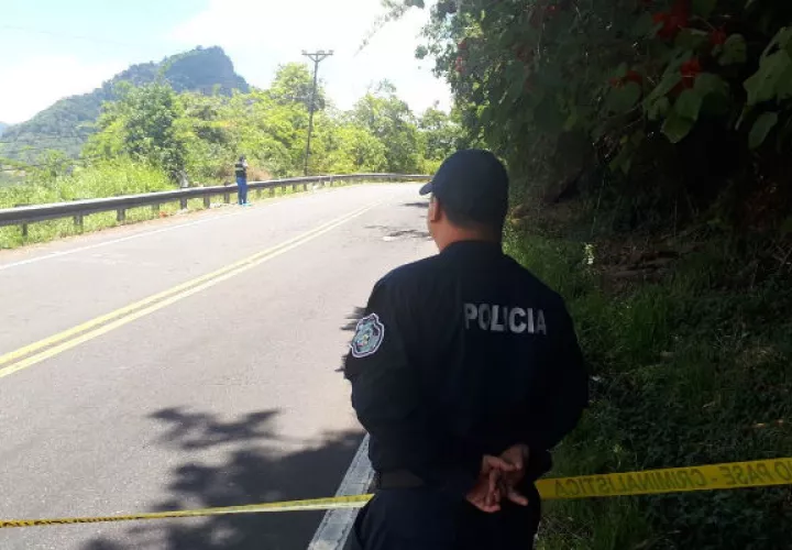 El crimen fue en el sector de la vuelta del queso en el corregimiento de Cerro Punta. Foto: José Vásquez.