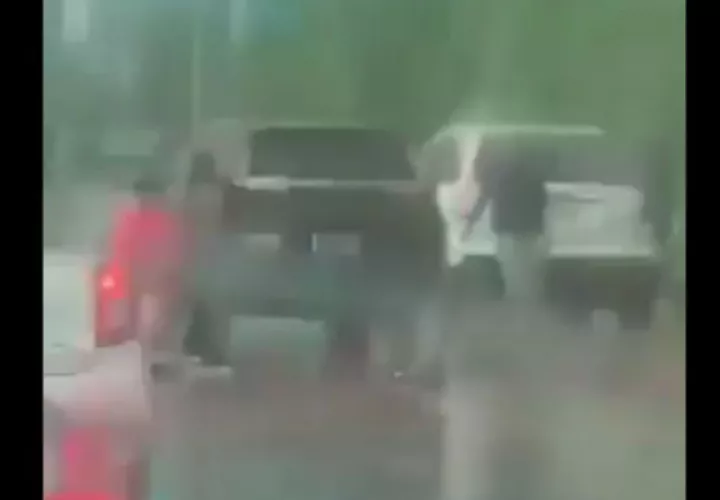 La situación se dio en el corredor Sur a la altura de Punta Pacífica. Foto: redes sociales.