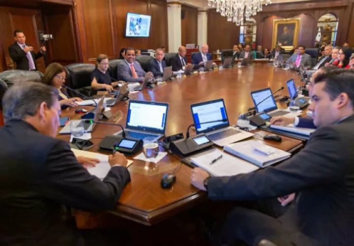 Reunión del Consejo de Gabinete.