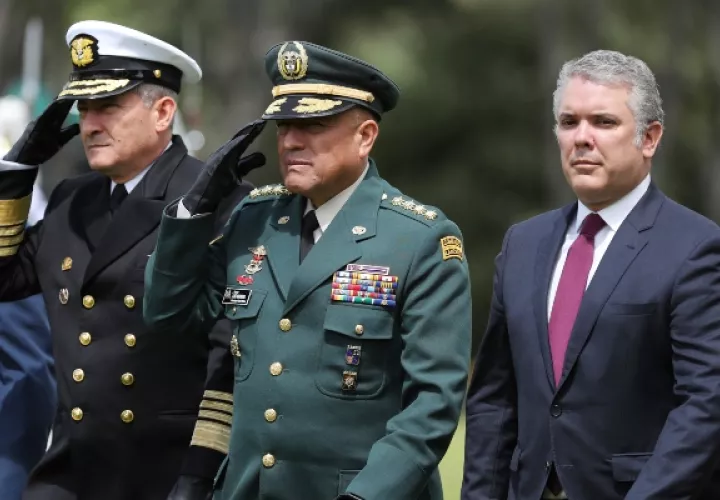 La desaprobación a la gestión de Iván Duque, que asumió el cargo el 7 de agosto del año pasado, se debe principalmente al manejo que le ha dado a temas como la corrupción, el medioambiente, el costo de vida y la inseguridad. FOTO/AP