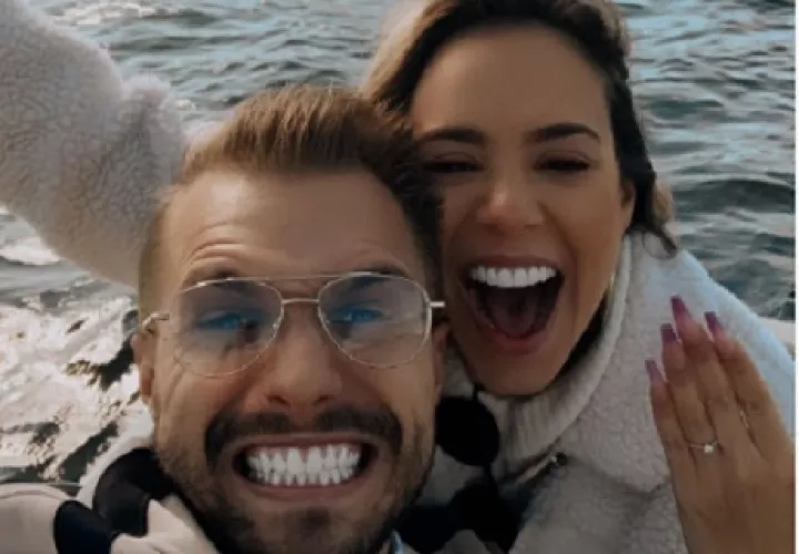 Gaby Garrido y Patrick Vollert.