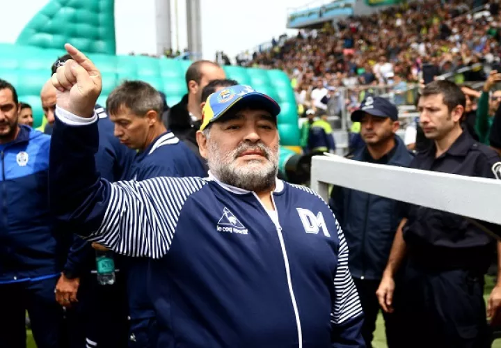 Maradona no se mordió la lengua.