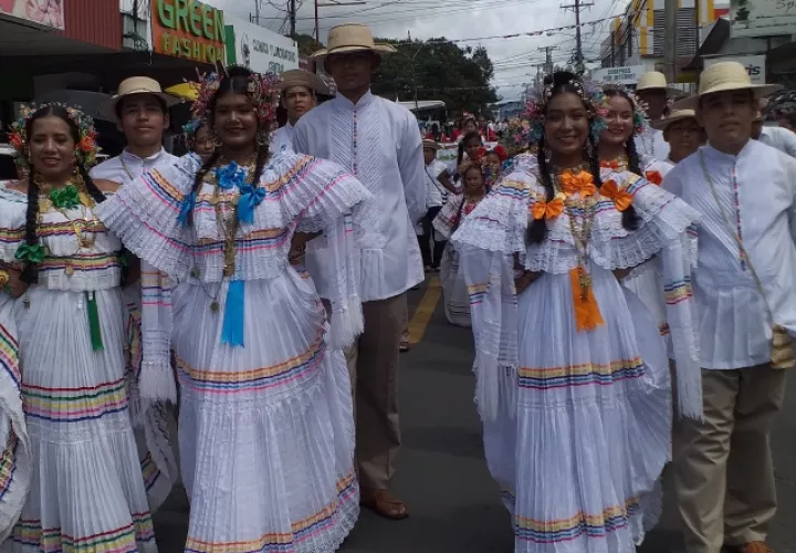 En Chiriquí, también se dieron varias actividades. Foto:  José Vásquez Díaz