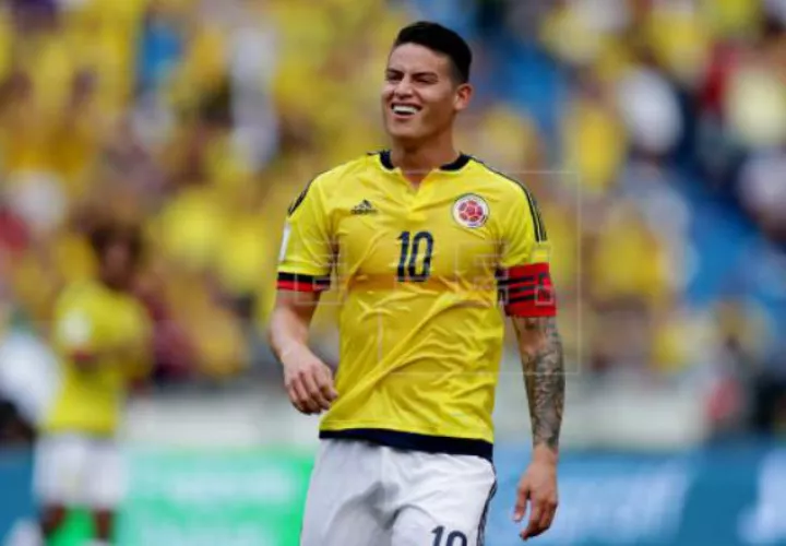 James Rodríguez Foto EFE