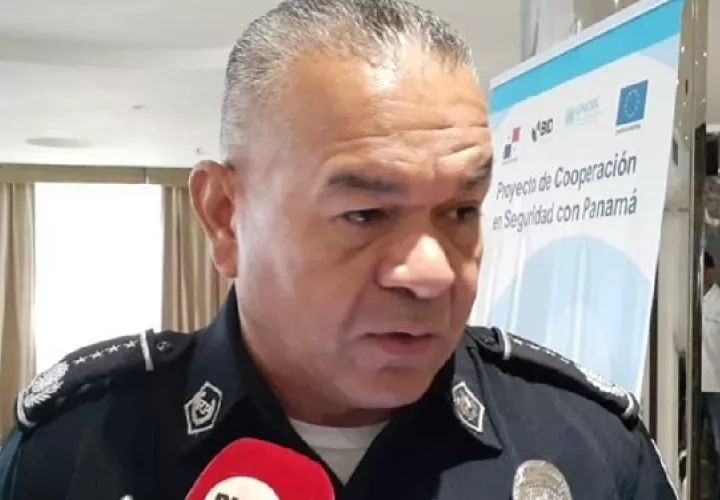 Jorge Miranda es el director de la Policía Nacional. 