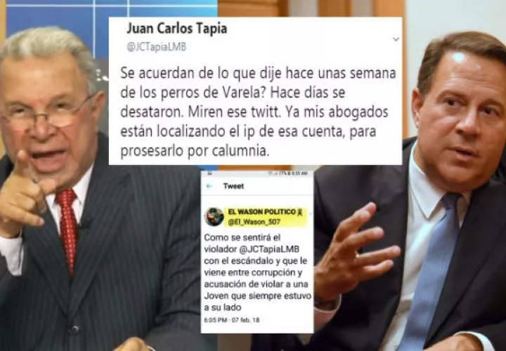 El entonces presidente Juan Carlos Varela ordenó cancelar pautas televisivas al programa que dirige Juan Carlos Tapia por las críticas realizadas contra su gestión pública. Foto: Panamá América.