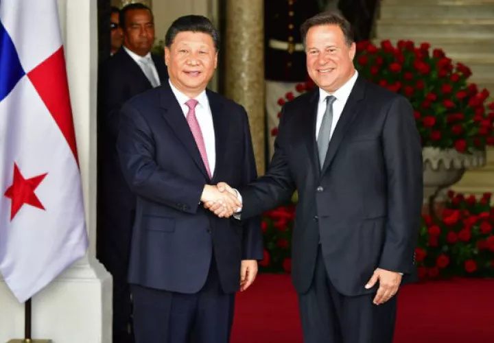 Durante su gestión presidencial Juan Carlos Varela viajó tres veces a China. Foto: Archivo.