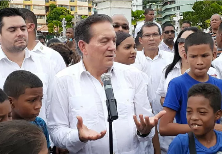Laurentino Cortizo, presidente de la República.