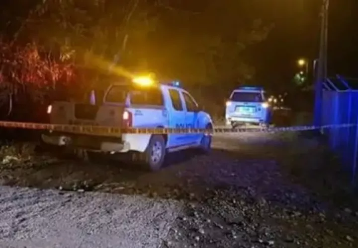 El crimen se perpetró pasada las 10:30 de la noche. Foto: Mayra Madrid.