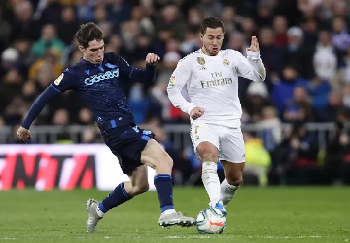 Hazard también se refirió ala situación de Benzema.