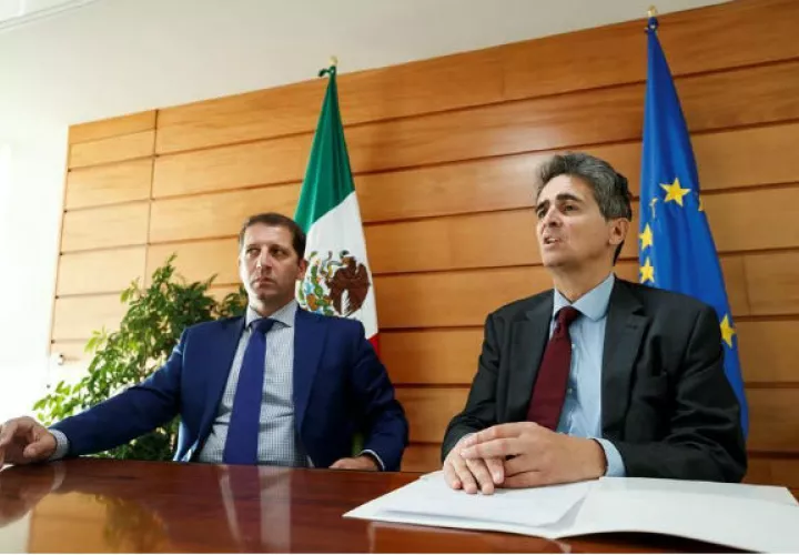 Jean-Pierre Bou, encargado de Negocios de la delegación de la Unión Europea en México. Foto/EFE