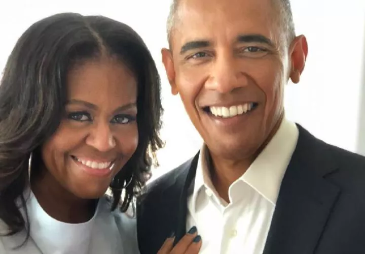 Michelle y Barack Obama.