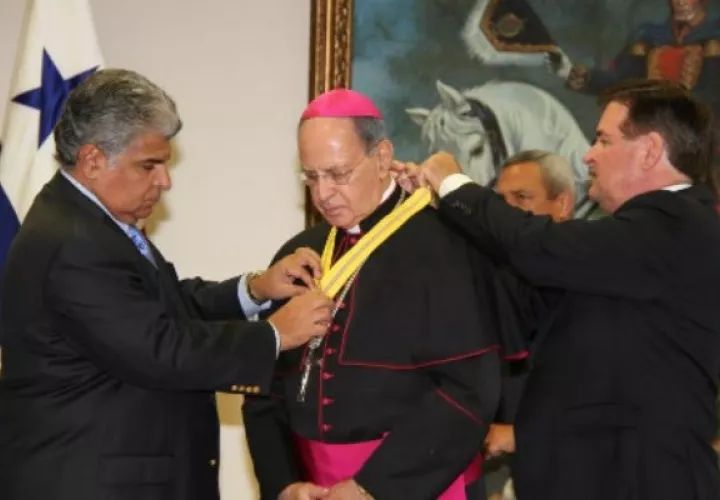 En el 2012 fue condecorado con la orden Manuel Amador Guerrero, en grado de Gran Oficial. Foto: Thays Domínguez. 