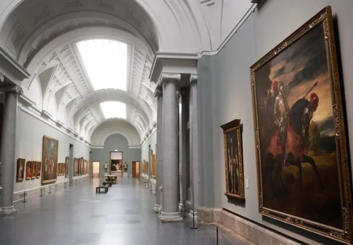 Una de las salas del Museo del Prado. EFE/Juan Carlos Hidalgo