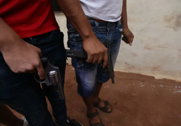 El grupo de pandilleros fue desmantelado.