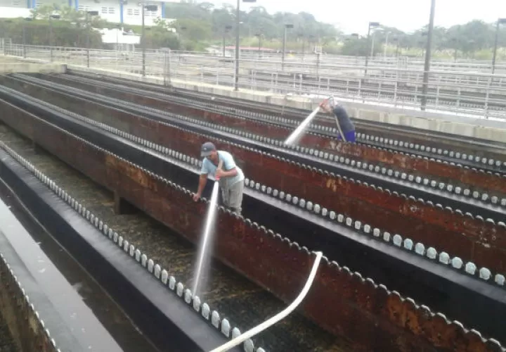 Planta potabilizadora Federico Guardia Conte en Chilibre.