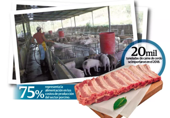 Los porcicultores y ganaderos atraviesan por una difícil situación.
