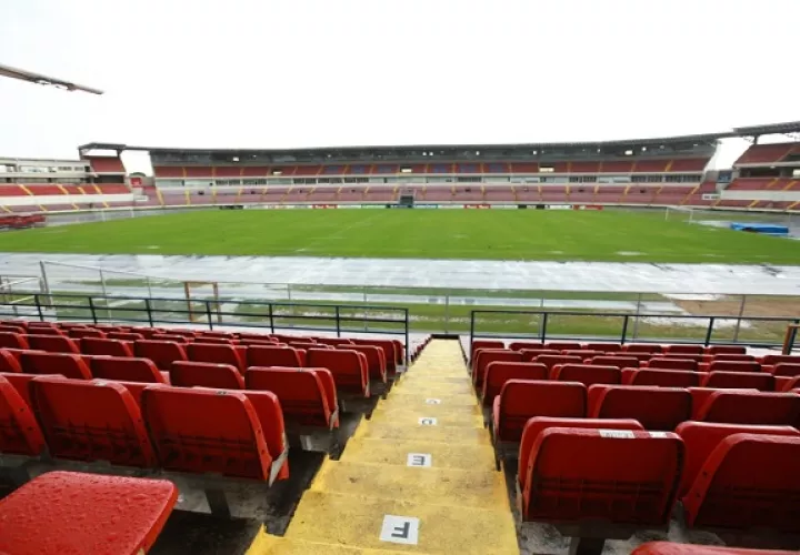 Por motivo de lluvia se suspendió los entrenamientos en el Rommel. Foto: Anayansi Gamez