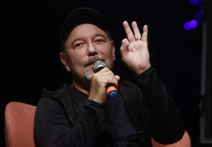 Rubén Blades, famoso cantautor panameño. 