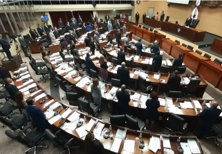Pleno de la Asamblea Nacional. Foto/ Víctor Arosemena