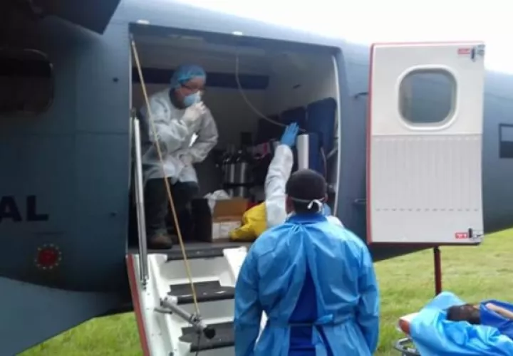 La joven es oriunda de Hato Pilón en Mironó, comarca Ngäbe Buglé y se espera que en un centro médico de la ciudad capital se le brinde mayor atención médica.