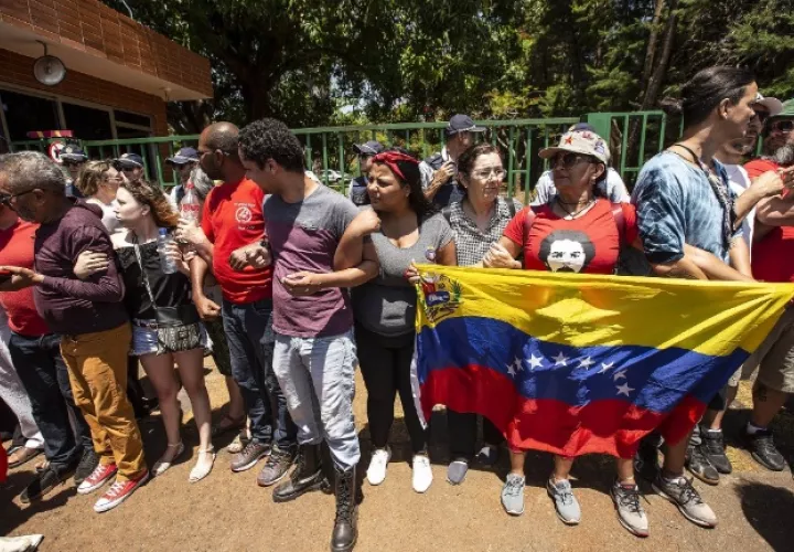 Partidarios del presidente de Venezuela, Nicolás Maduro. Foto/EFE