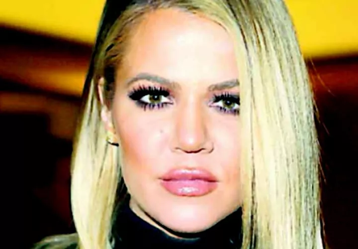 Khloe Kardashian.