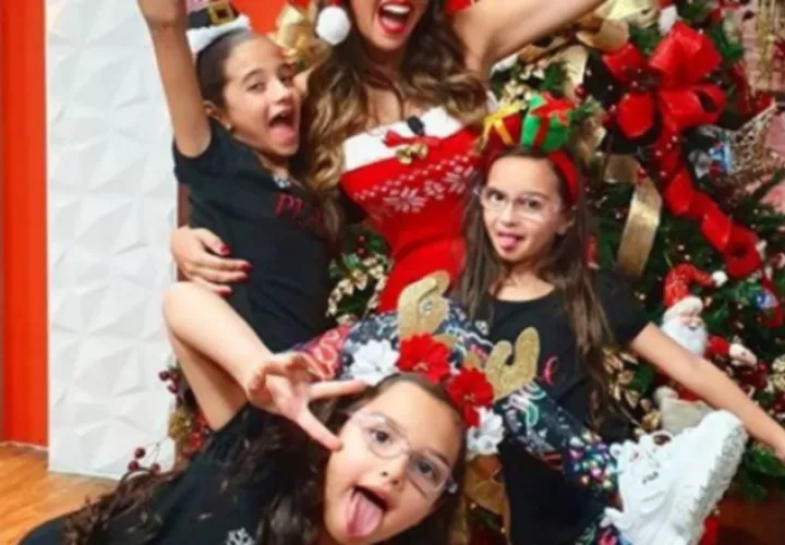 Michelle Simons. y su familia.