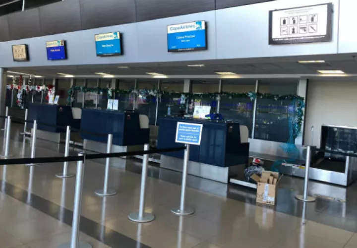 En el primer semestre se movilizaron por el aeropuerto Enrique Malek 131,930 pasajeros. Foto/Cortesía