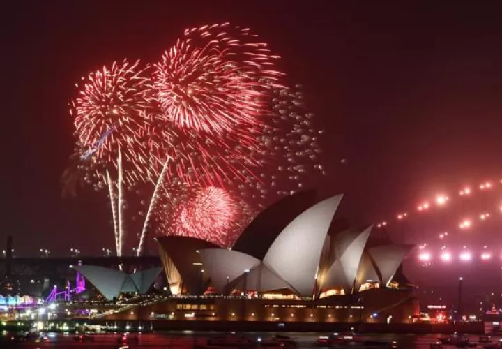 Varios países ya han recibido al 2020 por todo lo alto. FOTO/EFE