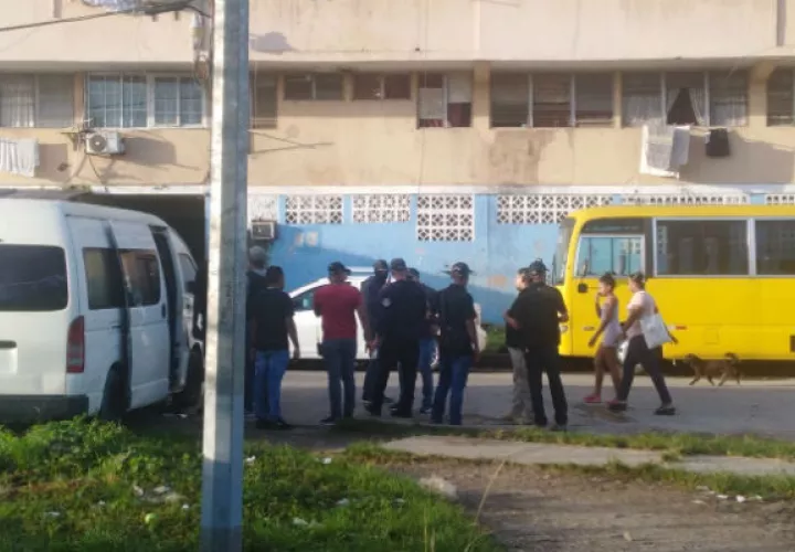 Allanamientos en Curundú.