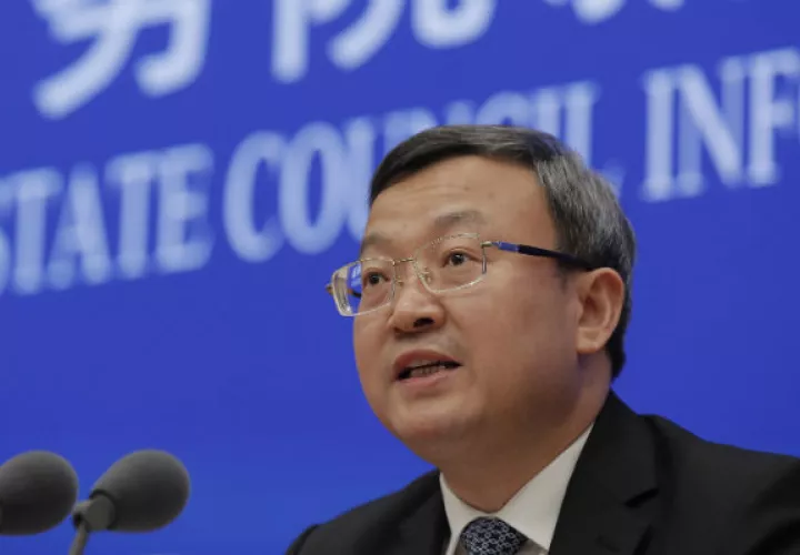 El viceministro de Comercio, Wang Shouwen. EFE/Wu Hong/Archivo