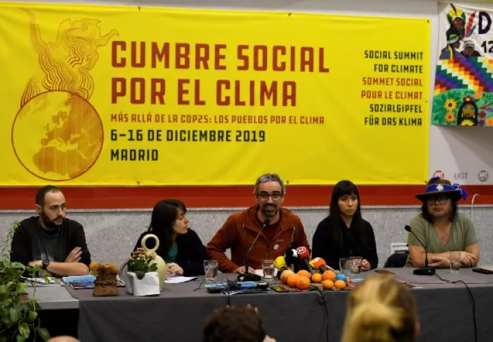 "La iniciativa pretende mostrar no solo los efectos medioambientales, sino también los socioeconómicos derivados de problemas climáticos como inundaciones o sequías", explicó López Martín. FOTO/EFE