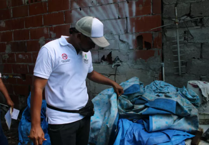 Al menos 455 predios fueron inspeccionados.