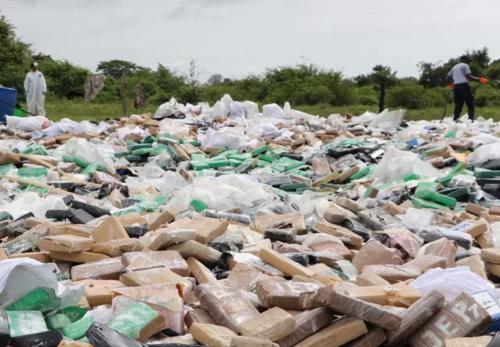 La cocaína es la sustancia ilícita que más se ha decomisado en Panamá hasta noviembre de 2019. 