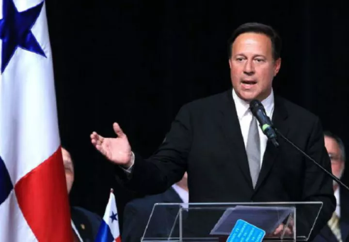 El expresidente Juan Carlos Varela pidió respeto al abogado que le gritó corrupto en un restaurante de la capital. Foto: Panamá América.