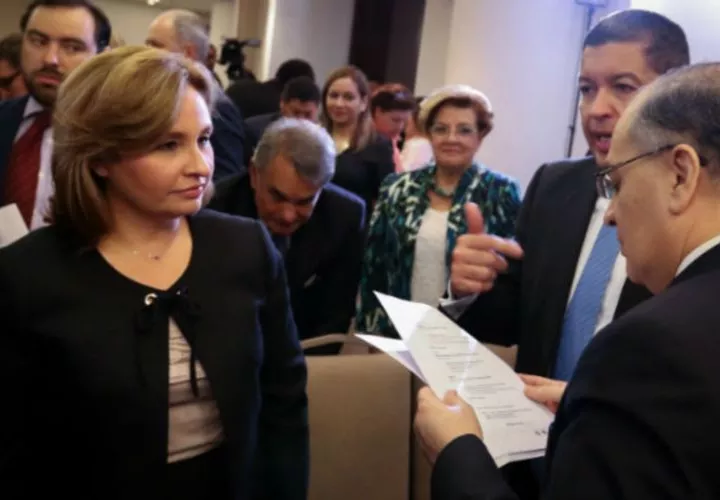 Kenia Porcell asumió el cargo el 2 de enero de 2015 cuando fue nombrada por Juan Carlos Varela. Foto: Panamá América.