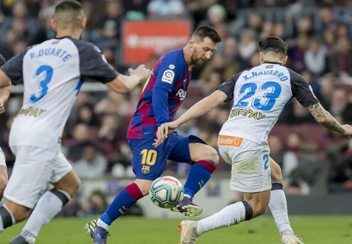 Messi lidera la tabla de goleo.