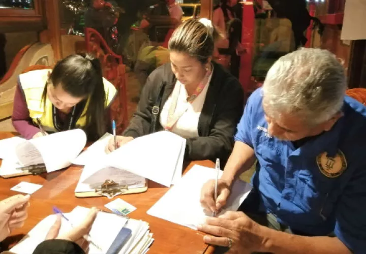 Diez establecimientos, entre restaurantes y bares, fueron inspeccionados por el Mitradel. Foto/Mitradel