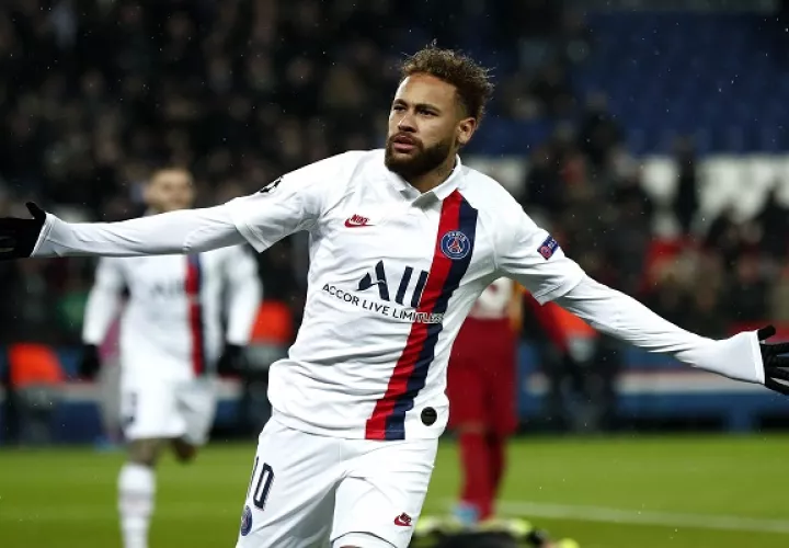 Neymar está enfocado.