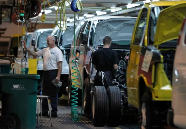 Los puestos de trabajo previstos para la planta de baterías son mucho menos de los 3000 con los que alguna vez contó la planta de ensamblado de GM. Foto: AP Photo/Jeff Roberson, File
