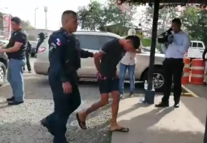 Varios detenidos fueron llevados a la estación policial de Vacamonte